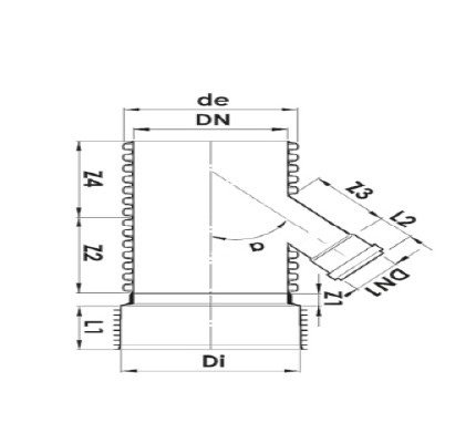 plastove rury redukcia t2